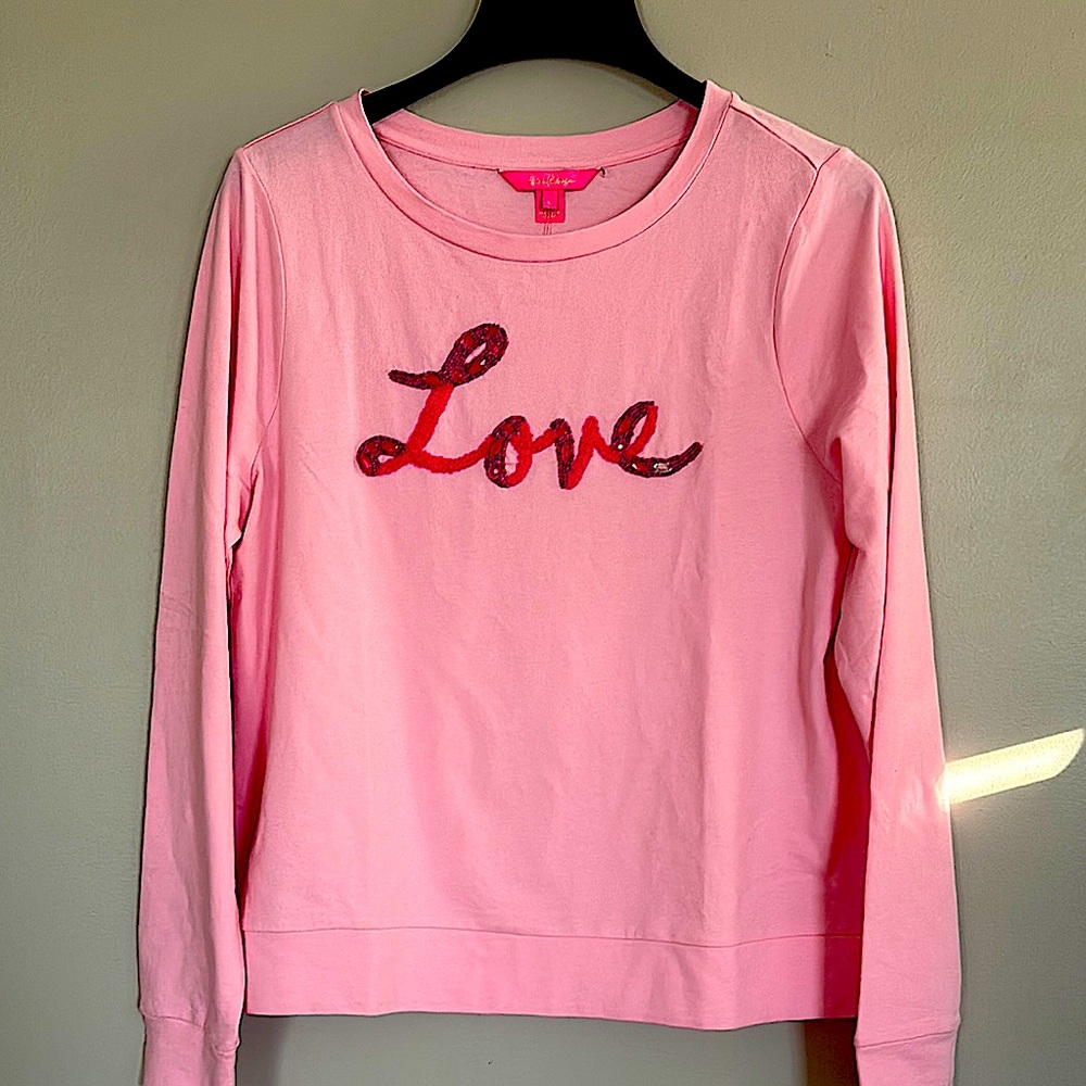 NWT-Lilly Pulitzer Lightweight Sweatshirt